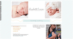 Desktop Screenshot of elisabethnixonphotography.com