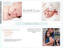 Tablet Screenshot of elisabethnixonphotography.com
